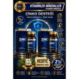 Nutraxin 2 Adet Zinc Sulphate 15 Mg 100 Tablet | Çinko Sülfat + Hediye Biberiye Yağı
