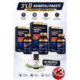 Nutraxin 3 Adet Multivitamin Mineral Immune 60 Adet Tablet + Hediye Biberiye Yağı