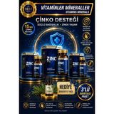 Nutraxin 3 Adet Zinc Sulphate 15 Mg 100 Tablet | Çinko Sülfat + Hediye Biberiye Yağı