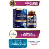 Nutraxin A-Oxi Formula (Glutathione + Resveratrol + Astaksantin) 60 Tablet + Hap Kutusu Hediye