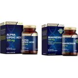 Nutraxin Alpha Lipoic Acid 200 mg 60 Tablet + Magnesium 250 mg 60 Tablet