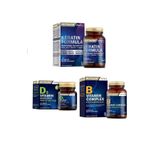 Nutraxin B1, B2, B3, B5, B6, B12 Içeren B Vitamin Complex + Keratin + D3 Vitamin