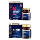 Nutraxin B12 Vitamini 1000 Mcg 60 Dilaltı T.+Çinko Takviyesi 15 Mg 100 Tablet