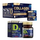 Nutraxin Beauty Collagen 30 Saşe & Vitamin D3 Tablet