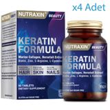 Nutraxin Beauty Keratin Formula 4x60 Tablet