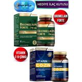 Nutraxin Bromelain Forte 60 Tablet + Vitamin Max 60 Tablet