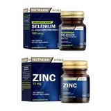 Nutraxin Çinko Takviyesi 15 Mg 100 Tablet + Selenyum Takviyesi 100 Mcg 100 Tablet - Sade