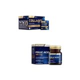 Nutraxin Collagen 30 Saşe 10000 Mg + Folik Asit Takviyesi 400 Mcg 100 Tablet