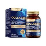 Nutraxin Collagen Gold Quality Tablet – Hidrolize Kolajen, C Vitamini, Hyaluronik Asit, Biotin, Çinko ve Resveratrol - Dezenfektan Hediyeli (%72 Alkol) - --