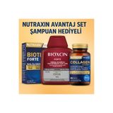 Nutraxin Collgen 30 Tablet - Biotin Forte 60 Tablet - Forte Şampuan Hediyeli