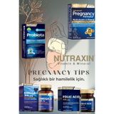 Nutraxin Gebelik Öncesi & Gebelik Dönemi Destek Seti | Pregnancy + Folik Asit + Omega 3 + Probiota