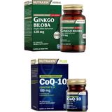 Nutraxin Ginkgo Biloba 60 Tablet + Co Q-10 30 Kapsül
