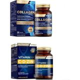 Nutraxin Hidrolize Hyaluronic Acid 30 Tablet+Vitamin Max (C , D, Zinc)60 Tablet - --