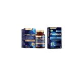 Nutraxin Hidrolize Kolajen, Hyalüronik Asit, Resveratrol, Biotin, Çinko İçeren 30 Tablet + Probiota Advanced 60 Tablet Seti