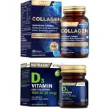 Nutraxin Hyalüronik Asit, Biotin,çinko Içeren 1050 Mg Takviyesi 30 Tablet + D3 Vitamini 120 Tablet - Sade