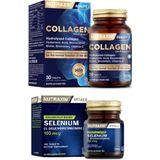 Nutraxin Hyalüronik Asit, Biotin,çinko Içeren Hidrolize 30 Tablet+Selenyum 100 Mcg 100 Tablet - --