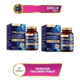 Nutraxin Hyalüronik Asit, Resveratrol, Biotin ve Çinko Içeren Hidrolize Takviyesi 30 Tablet X2 Adet