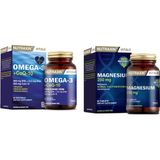 Nutraxin Koenzim Q10 Içeren Balık Yağı - Omega-3 + Co Q-10 60 Yumuşak Kapsül + Magnezyum Takviyesi 250 Mg 60 Tablet