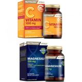 Nutraxin Magnezyum 250 mg 60 Tablet + Nutraxin C Vitamini 1000 mg 30 Tablet