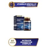 Nutraxin Magnezyum Complex 60 Tablet 250 Mg - Bisiglinat - Taurat - Malat - Sitrat - B6 8680512632108