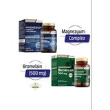 Nutraxin Magnezyum Complex Bromelain 500 Mg 60 Tablet