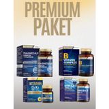 Nutraxin Magnezyum + D3 K2 + Omega 2000 + B Complex 4’Lü Premium Set