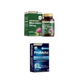Nutraxin Milk Thistle 200 mg 60 Tablet + Probiota Advanced 60 Tablet Seti