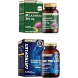 Nutraxin Milk Thistle 60 Tablet + Artroflex 90 Tablet