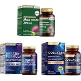 Nutraxin Milk Thistle 60 Tablet + Hidrolize 30 Tablet + Keratin Formula 60 Tablet