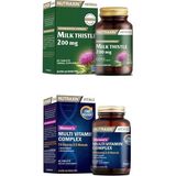 Nutraxin Milk Thistle 60 Tablet + Multivitamin Ve Mineral Complex Kadın 60 Tablet