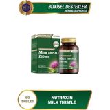 Nutraxin Milk Thistle Deve Dikeni Gıda Takviyesi 200 Mg 60 Tablet 4'lü Kapsül