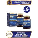 Nutraxin Multivitamin Mineral Energy 2x60 Tablet