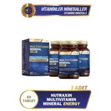 Nutraxin Multivitamin Mineral Energy Complex 60 Tablet 3 Adet