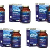 Nutraxin Omega-3 2000 mg 5x60 Kapsül Balık Yağı