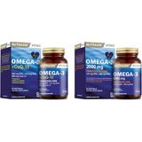 Nutraxin Omega 3 Balık Yağı 2000 Mg 60 Yumuşak Kapsül +( Koenzim Q10 Içeren Balık Yağı ) Omega-3 + Co Q-10 60 Yumuşak Kapsül