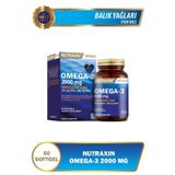 Nutraxin Omega 3 Balik Yagi - Omega 3 2000 Mg - Epa Dha Goed