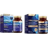 Nutraxin Omega 3 +Coq-10 (Koenzim) 60 Yumuşak Kapsül + Hidrolize 30 Tablet