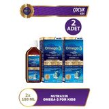 Nutraxin Omega 3 Şurup Karışık Meyve Aromalı 150 Ml 2 Adet