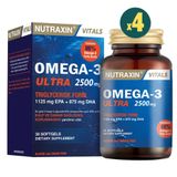Nutraxin Omega-3 Ultra 2500 mg 4x30 Kapsül Balık Yağı