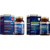 Nutraxin Omega-3 Ultra 2500 Mg Balık Yağı 30 Yumuşak Kapsül + 1,3 - 1,6 Beta-Glukan Içeren Takviye Edici Gıda Immun-S 60 Tablet