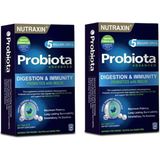 Nutraxin Probiyotik Desteği 60 Tablet - Advanced Probiota X2 Yetişkinler İçin Vitamin ve Mineral - Sade