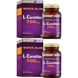 Nutraxin Quick Slim L-Carnitine 700 mg 2x60 Kapsül