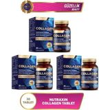Nutraxin Resveratrol, Hyalüronik Asit, Biotin, ve Çinko Içeren Hidrolize 30 Tablet X3 Adet
