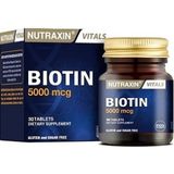 Nutraxin Saçın Korunmasına Bıotın 30 Tablet - Beyaz