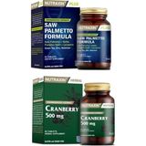 Nutraxin Saw Palmetto Formula 60 Tablet + Cranberry 500 Mg 60 Tablet - Aromasız