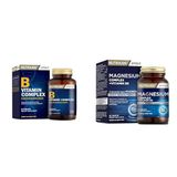 Nutraxin Seti | B Complex Vitamin 60 Kapsül x1 + Magnesium Complex 60 Tablet x1
