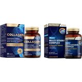 Nutraxin Takviyesi 1050 Mg 30 Tablet + 14 Vitamin 7 Mineral Içerikli Multivitamin Erkek 60 Tablet - Sade