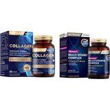Nutraxin Takviyesi 1050 mg 30 Tablet + 14 Vitamin 8 Mineral Içerikli Multivitamin Kadın 60 Tablet