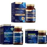 Nutraxin Takviyesi 1050MG 30 Tablet+Magnezyum Takviyesi 250MG 60 Tablet+Selenium 100 Mcg 100 Tablet
