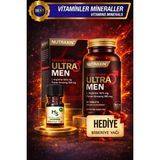 Nutraxin Ultra Men 60 Adet Tablet - (L-Arjinin, Ginseng, Zencefil, Demir Dikeni, Tarçın)